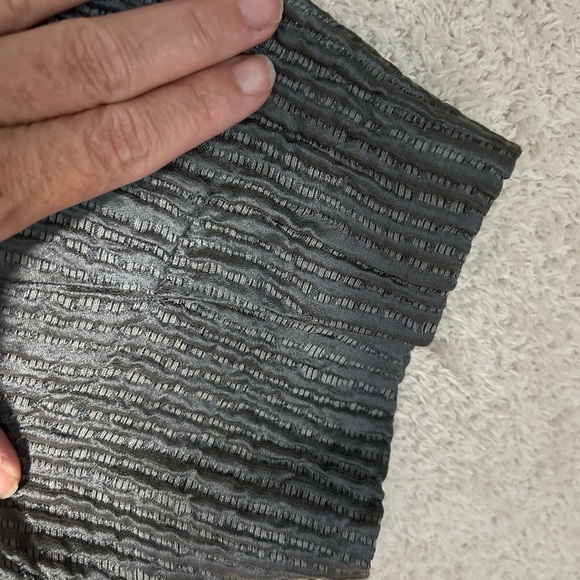 Eileen Fisher silk Charcoal Textured Jacket career casual 2X - Picture 9 of 11